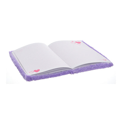 Unicorn fur mauve notebook