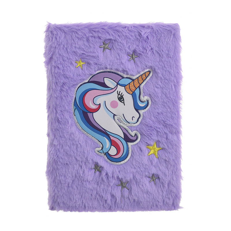 Unicorn fur mauve notebook