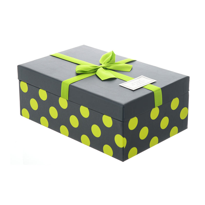 Rectangular gift box of different sizes, navy blue