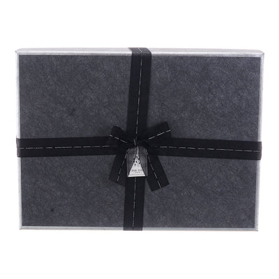 Large gift box of different sizes, gray