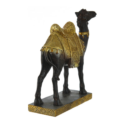 Camel statue - brown - for decoration