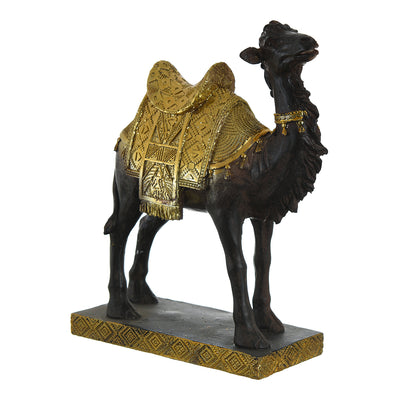 Camel statue - brown - for decoration