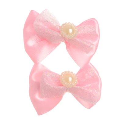 Bow hair clip 2 pieces