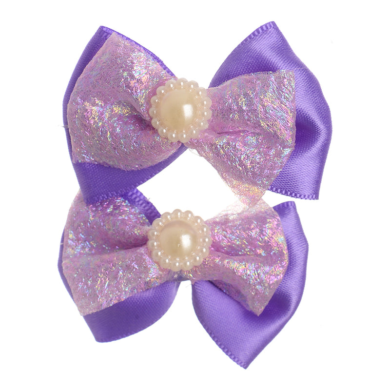 Bow hair clip 2 pieces