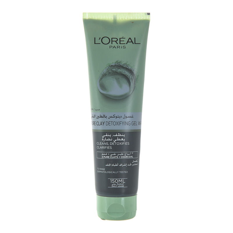 Loreal Detox Wash with Pure Clay and Charcoal 150ml