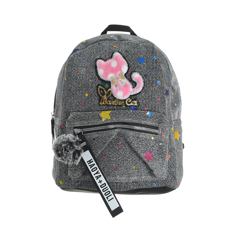 Glitter backpack, 32 x 25 x 17 cm