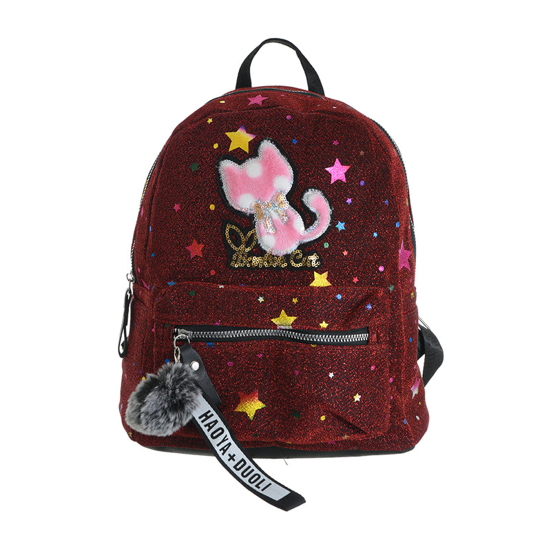 Glitter backpack, 32 x 25 x 17 cm