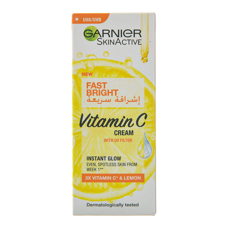 Garnier Fast Bright Day Cream with Vitamin C and Lemon 50ml