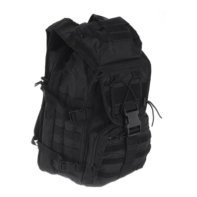 Men's backpack, black color