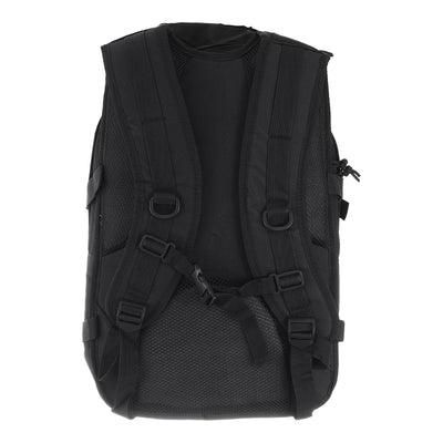 Men's backpack, black color