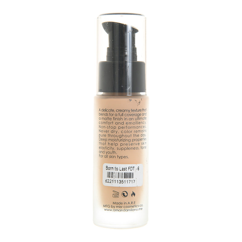 Amanda Born To Last Foundation 30ml