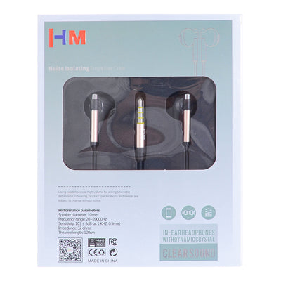 HM 65 wired earphones