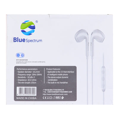 Blue Spectrum Wired Headphone M18