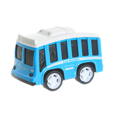 Blue minibus