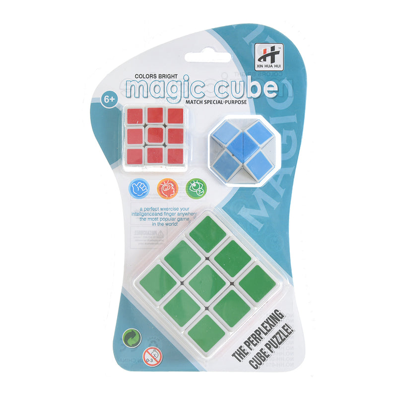 Magic cube different colors