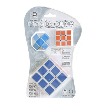 Magic cube different colors