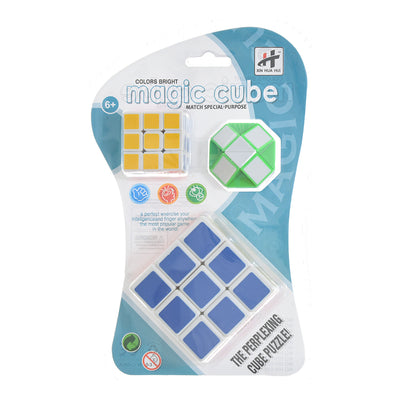 Magic cube different colors