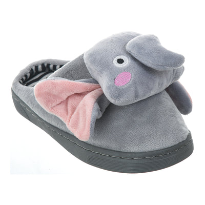 LADY Closed Winter Cloak Children's Plush Gray Elephant