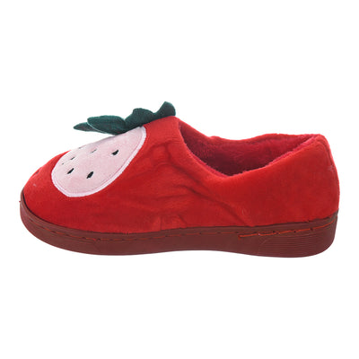 Closed winter clothing for children, strawberry red velvet