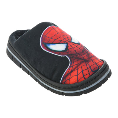 For winter closed children's plush spider-man black