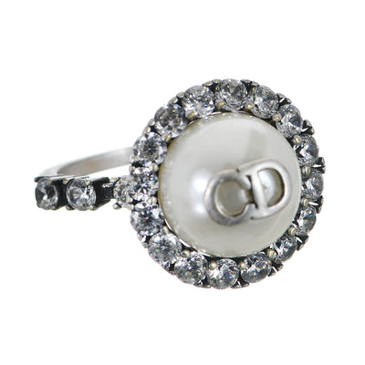 A women's ring in the shape of a chapter with two letters CD on it from Fashion Rings