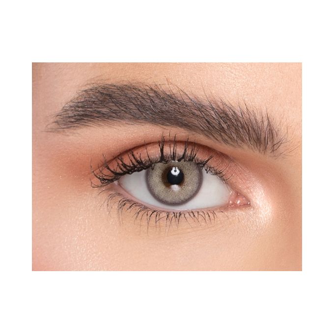 Naturel contact lenses, La Gray color