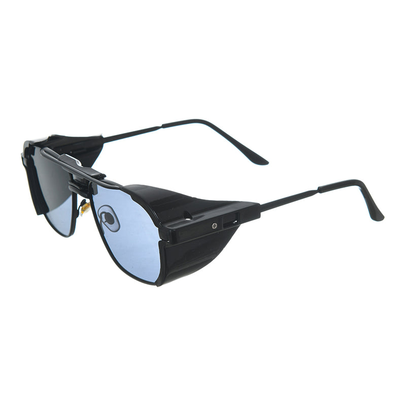 Black metal frame sunglasses