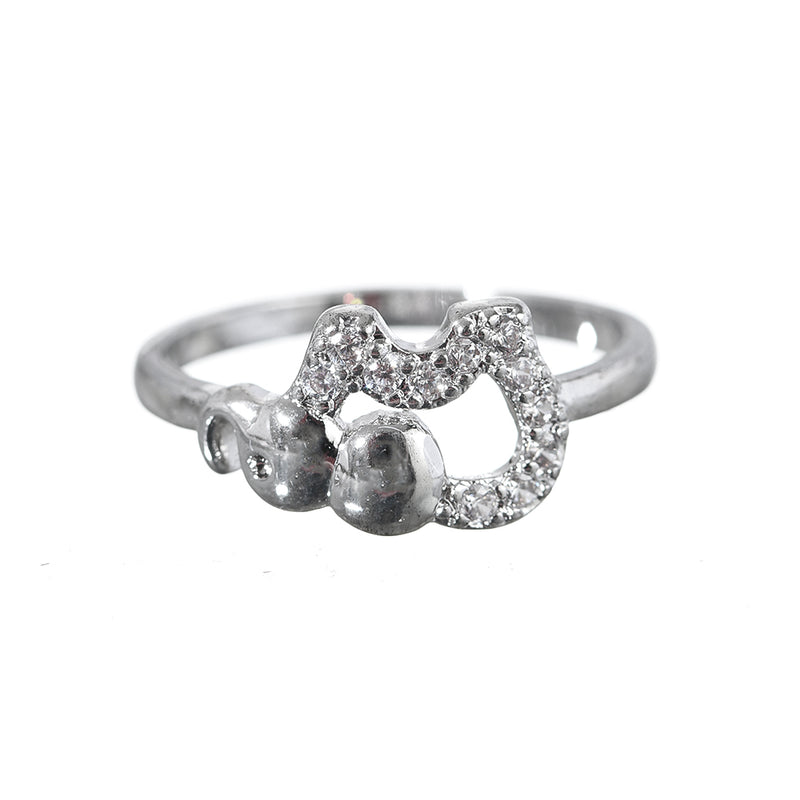 خاتم  شكل فصوص فضى من Fashion Rings