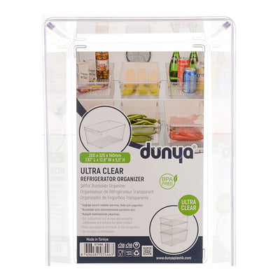 Dunya large refrigerator drawer, transparent color