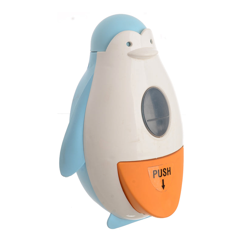 Dispenser penguin-shaped soap dispenser from Qlux