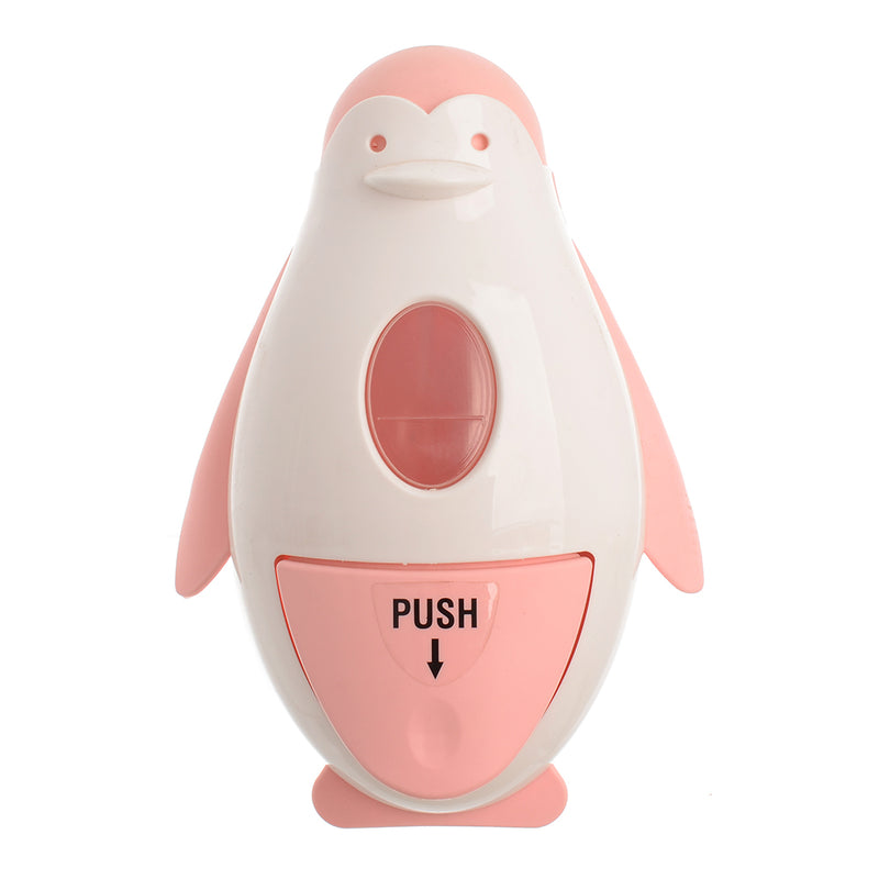 Dispenser penguin-shaped soap dispenser from Qlux