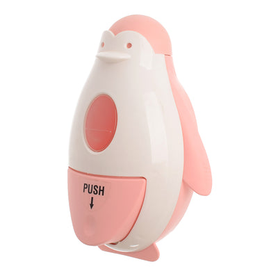 Dispenser penguin-shaped soap dispenser from Qlux