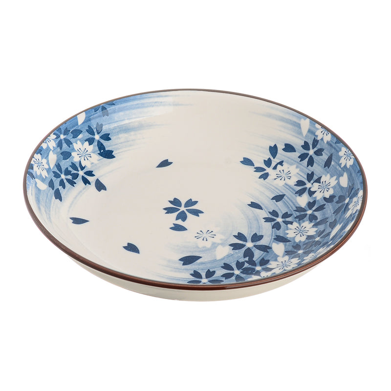 Flat porcelain plate 20 x 20 cm