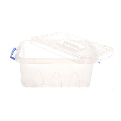 Transparent storage box cm 30 x 20 x 13