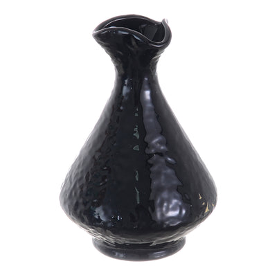 Pottery vase decorated with small engravings, 13.5 cm