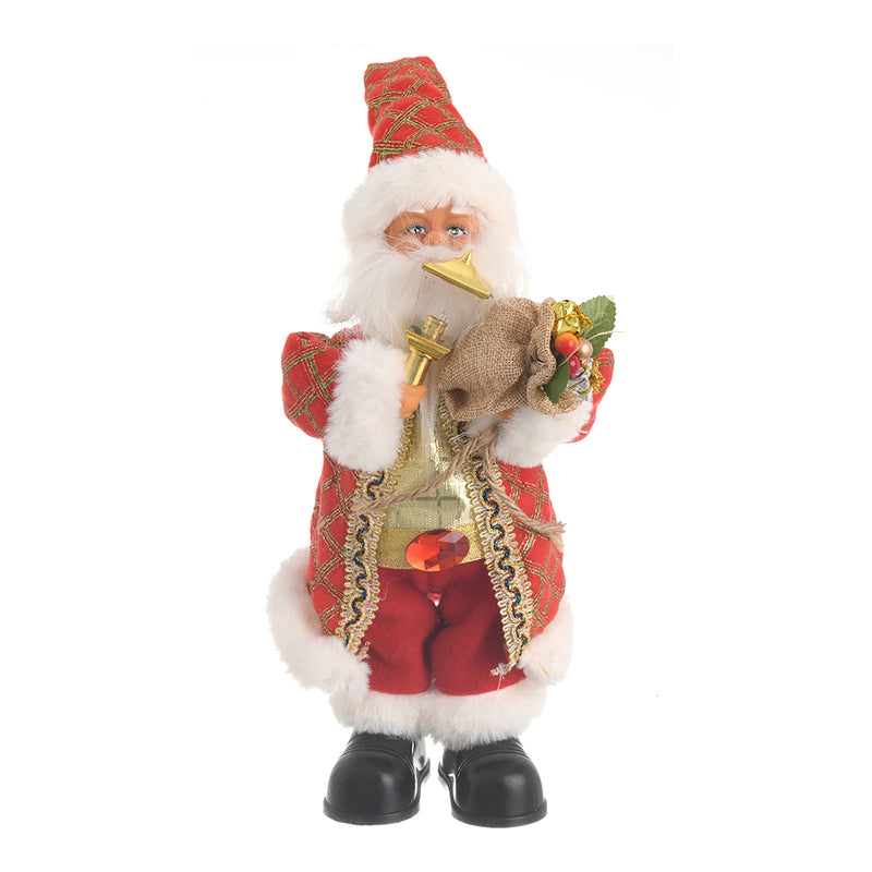 Christmas Santa Claus doll, red x white, 30 cm