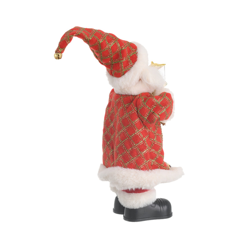 Christmas Santa Claus doll, red x white, 30 cm