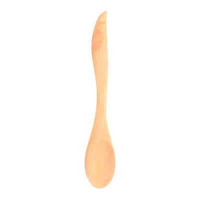 A set of wooden spoons, 4 pieces, wooden color, 18 cm