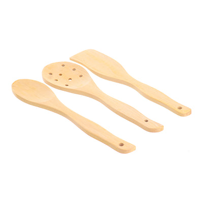 Wooden distribution set, 3 pieces, wooden color, 27 cm