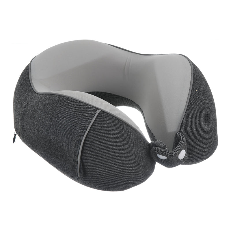 Travel neck pillow, thick Lycra cover, U-shaped