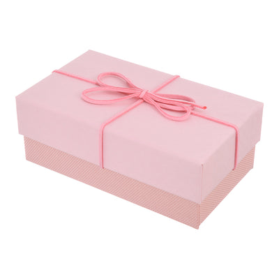 Rectangular gift box made of fabric in the shape of cubes, 15 x 9 x 6 cm