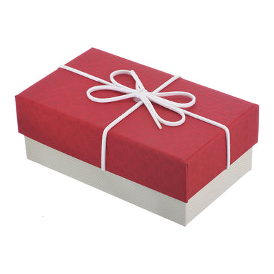 Rectangular gift box made of fabric in the shape of cubes, 15 x 9 x 6 cm