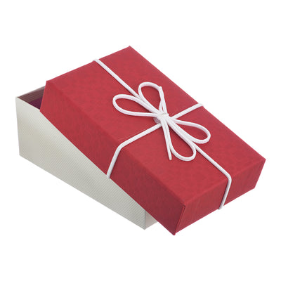 Rectangular gift box made of fabric in the shape of cubes, 15 x 9 x 6 cm