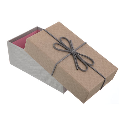 Rectangular gift box made of fabric in the shape of cubes, 15 x 9 x 6 cm