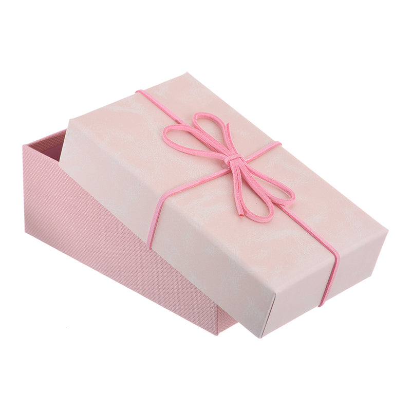 Rectangular fabric gift box, 15 x 9 x 6 cm