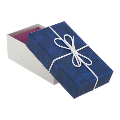 Rectangular fabric gift box, 15 x 9 x 6 cm