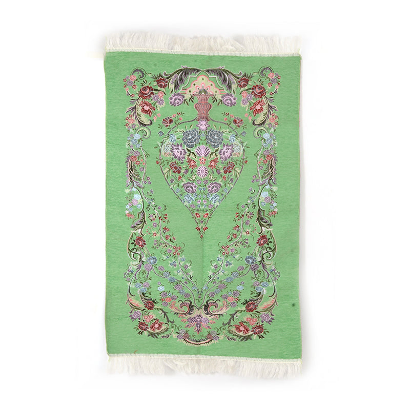 Green prayer rug, 106*66 cm