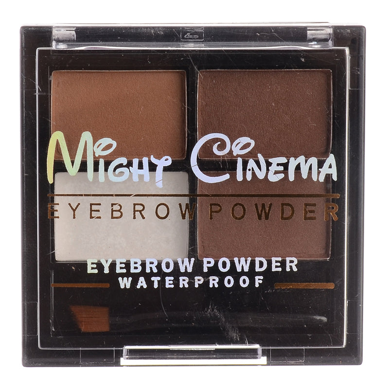 Waterproof powder eyeshadow palette from Might Cinema, four shades, 6 grams
