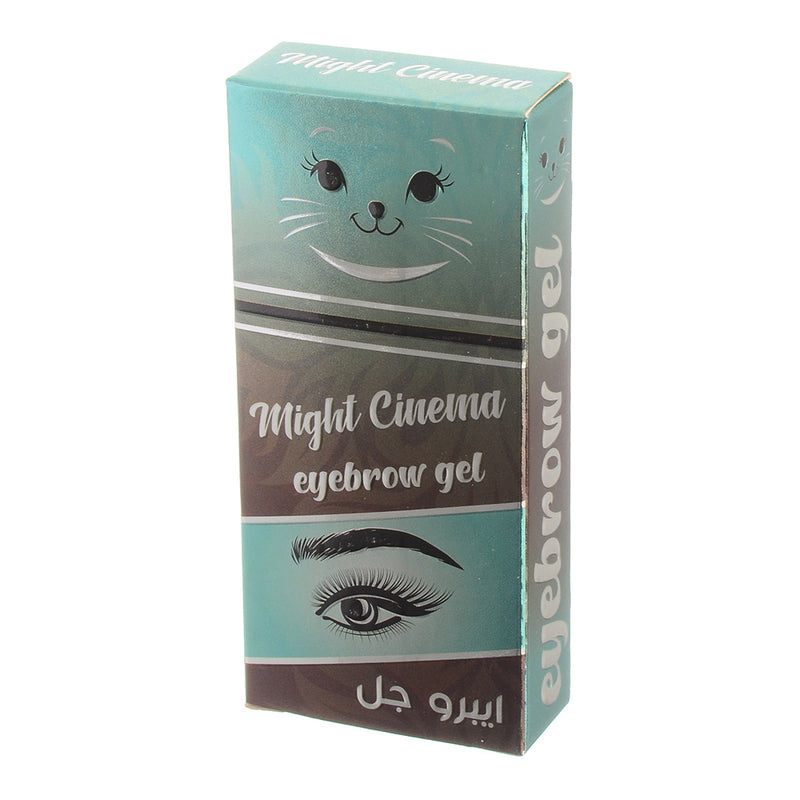 Might Cinema Eyebrow Gel Eyebrow Defining Palette - 3 shades with Might Cinema brush 6 grams