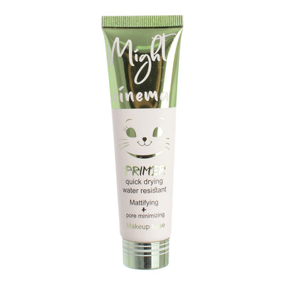 Mate Cinema Primer is quick-drying, waterproof and reduces the appearance of shine and pores